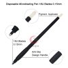 0 15mm 18U Disposable Microblading Pen Semi Permanent Makeup Eyebrow Tattoo Pen with good effect for 2