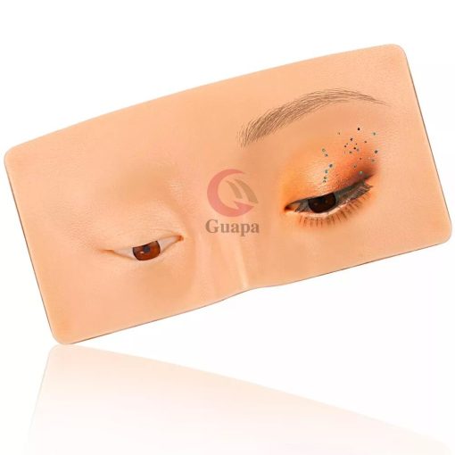 Premium 5D Eyebrow Tattoo Practice Skin Eye Makeup Training Skin Silicone Practice Pad for Makeup Beauty