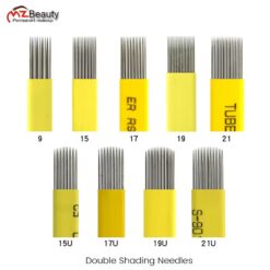 Double Shading Needles 2 Rows Microblading Shade Blades