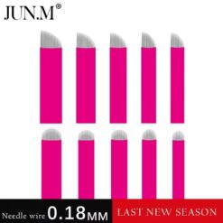 Nano Microblading Needles 0.18MM Tattoo Eyebrow Blades